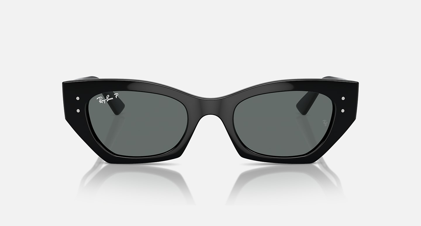 Ray-Ban Sunglasses Zena Bio-based Black Frame Grey Lenses