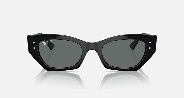 ZENA BIO-BASED Sunglasses in Black and Dark Grey RB4430 Ray
