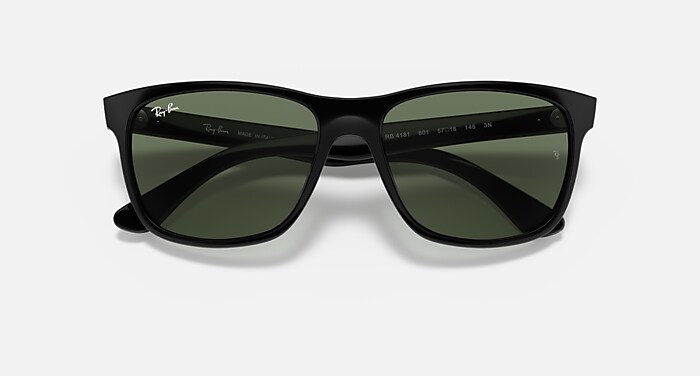 Ray-Ban Sunglasses Man Rb4181 - Black Frame Green Lenses 57-16