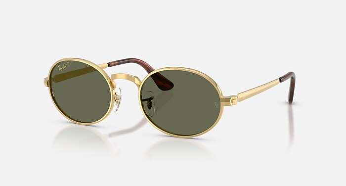 RB3931 BY A$AP ROCKY Sunglasses in Arista Gold and Polarized Green