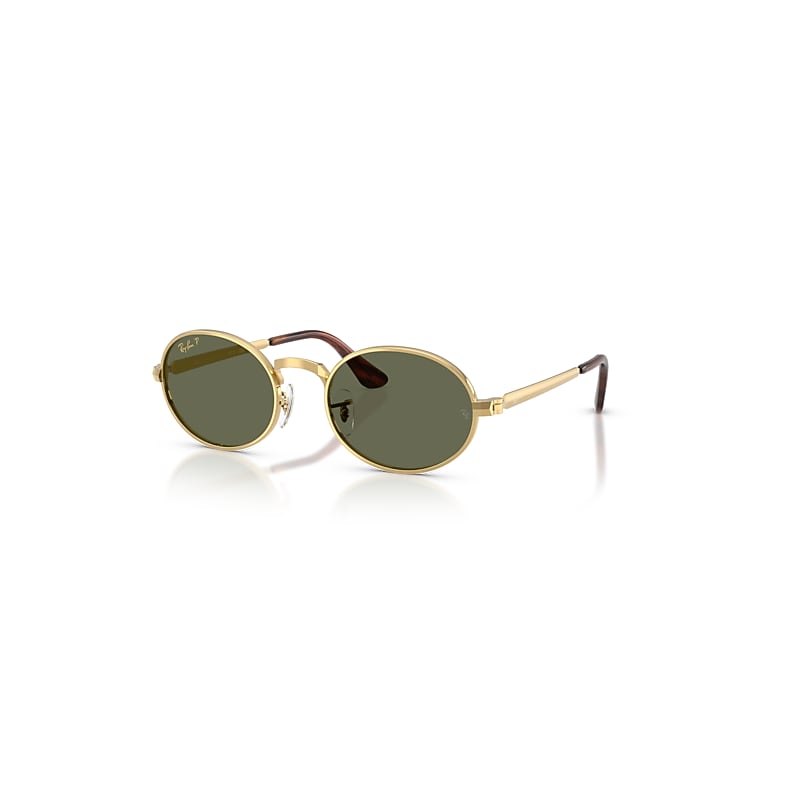 Ray-Ban Sunglasses Unisex Rb3931 By A$ap Rocky - Arista Gold Frame Green Lenses Polarized 54-21