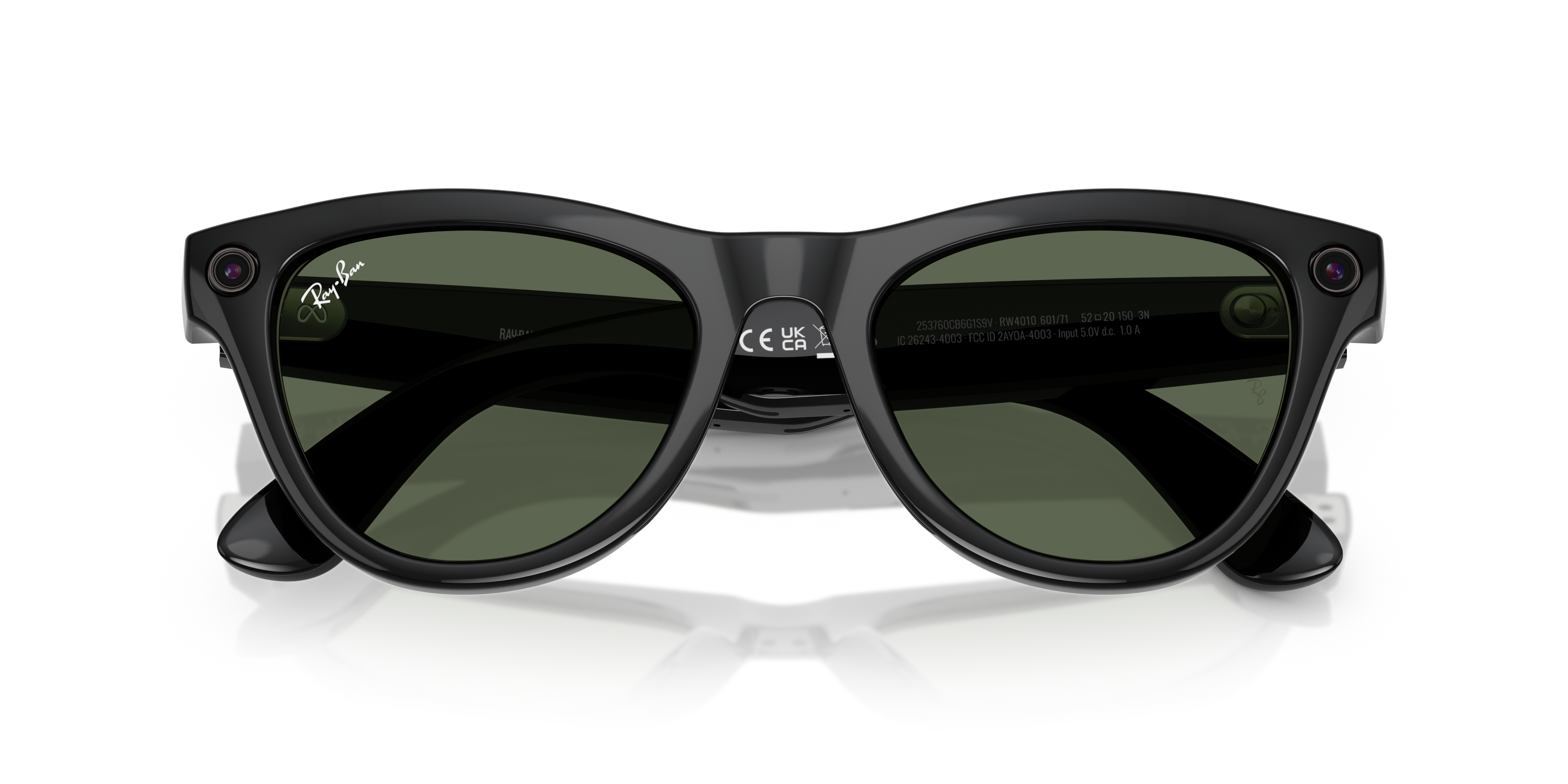 RW4010 Ray-Ban 偏光レンズ　ブラック サングラス ケース付き Ray-Ban | Meta (Gen 1) RW4010 Ray-Ban | Meta Skyler M (52