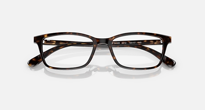 Ray-Ban Eyeglasses Unisex Rb5416 Optics Prescription - Black Frame Demo Lens Lenses 53-17 Polarized
