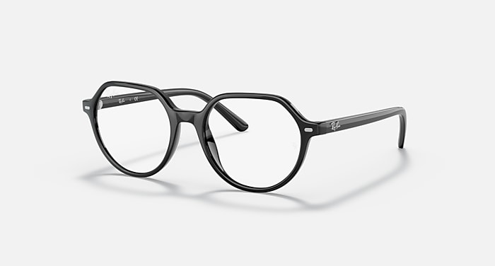 Ray-Ban Eyeglasses Children Thalia Optics Kids Prescription - Black Frame Clear Lenses 47-16 Polarized