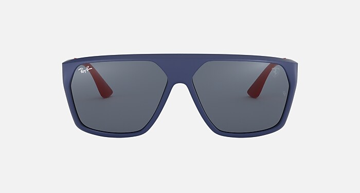 RB4309M SCUDERIA FERRARI COLLECTION Sunglasses in Blue and Dark 
