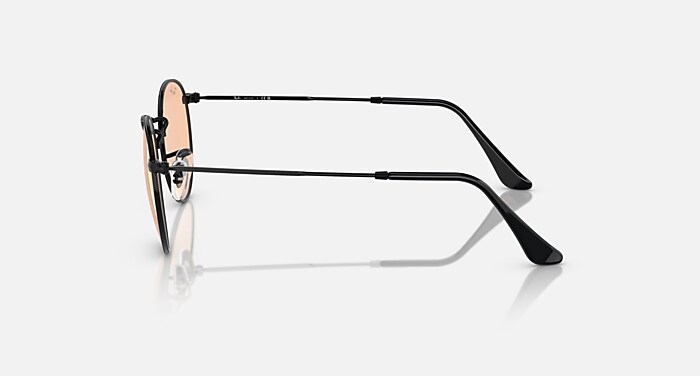 レイバン公式ストア】 Ray-Ban® ROUND METAL サングラス | ブラック X 