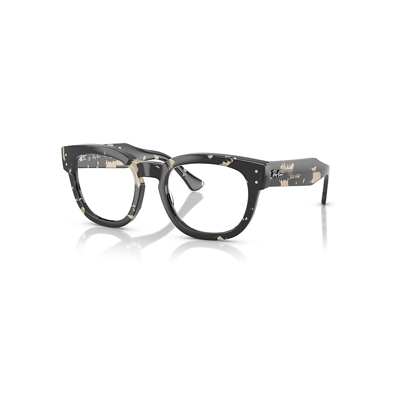 Ray-Ban Eyeglasses  Mega Hawkeye Optics - Grey Havana Frame Clear Lenses Polarized 50-21, RX0298V