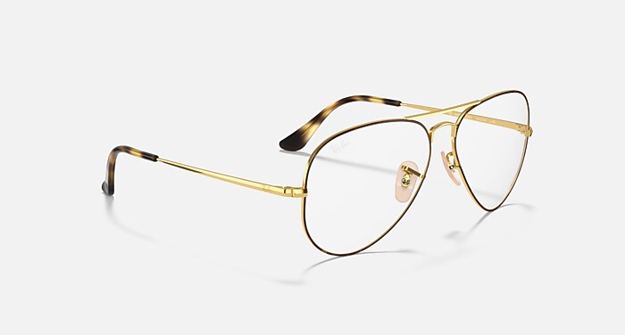 Ray-Ban ゴールド アビエーターサングラス Ray-Ban アビエーター サングラス | ゴールドトーン | FARFETCH JP