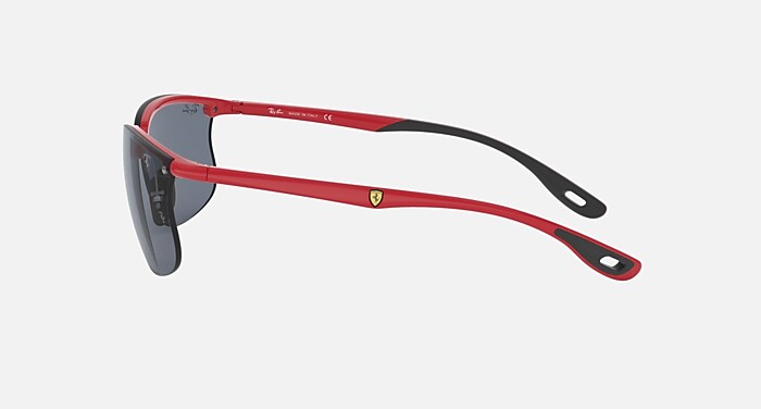 RB4322M SCUDERIA FERRARI COLLECTION Sunglasses in Red and Dark 