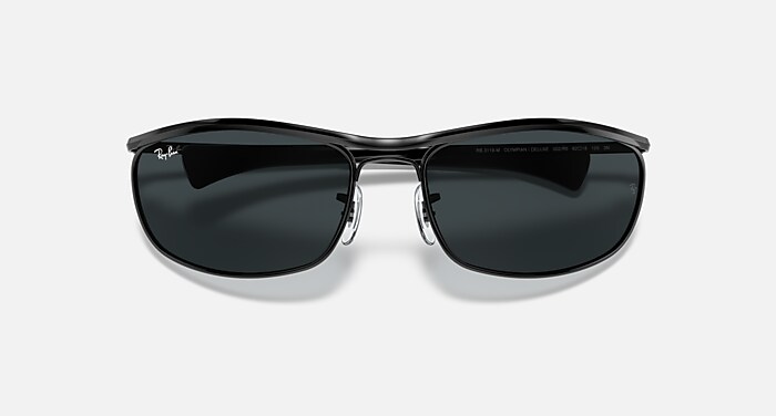 OLYMPIAN I DELUXE Sunglasses in Black and Blue - RB3119M | Ray-Ban® US
