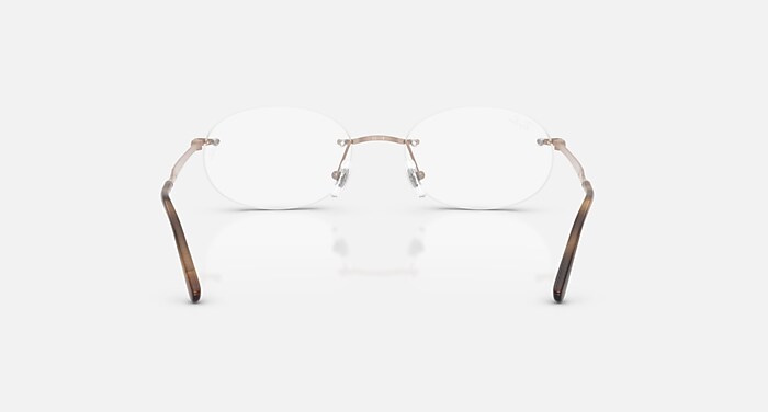 Ray-Ban Eyeglasses Unisex Rb3767v Optics Prescription - Silver Frame Clear Lenses 50-18 Polarized