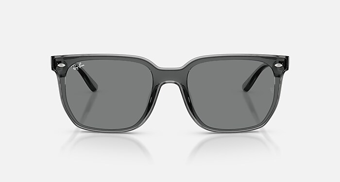 Ray-Ban Sunglasses Unisex Rb4466d - Transparent Grey Frame Grey Lenses 01-47
