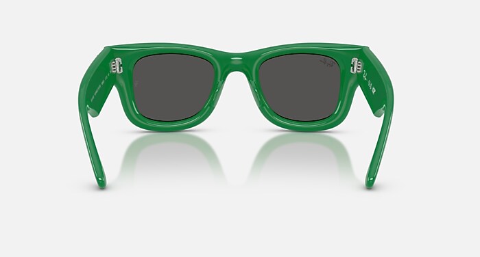 WAYFARER PUFFER CRYSTAL EDITION Sunglasses in Green & Strass and
