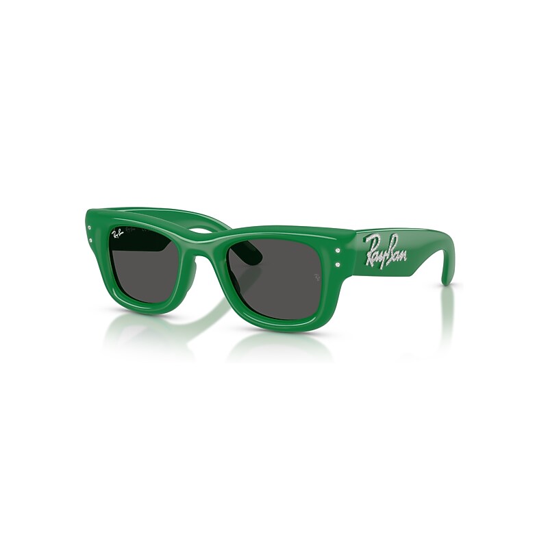 Ray-Ban Sunglasses Unisex Wayfarer Puffer Crystal Edition  - Green & Strass Frame Black Lenses 47-23