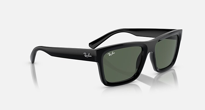 WARREN BIO-BASED Sunglasses in Black and Dark Green - RB4396