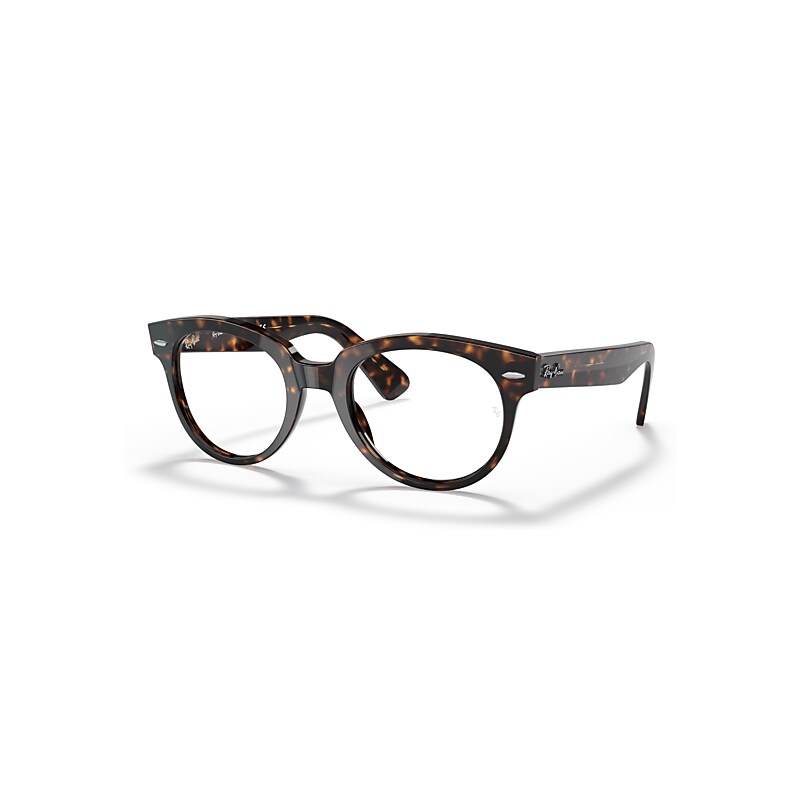 Ray-Ban Eyeglasses Unisex Orion Optics - Havana Frame Clear Lenses Polarized 48-22
