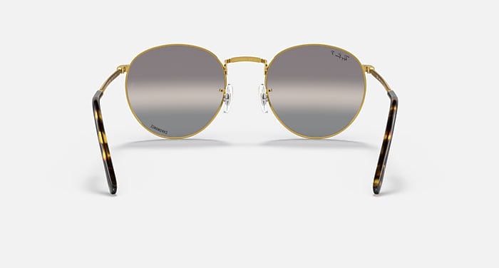 Ray-Ban Sunglasses Unisex New Round - Gold Frame Silver Lenses 50-21 Polarized