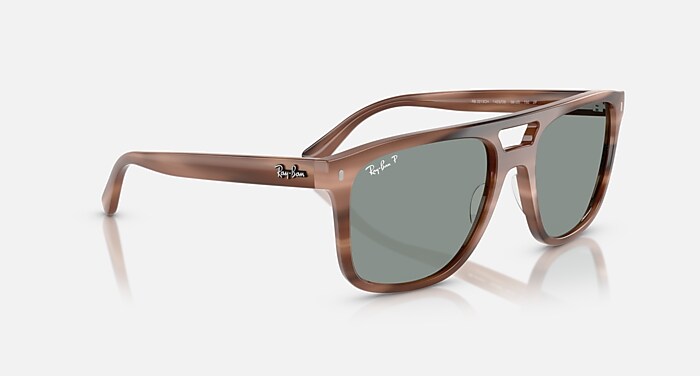 RB2213CH CHROMANCE Sunglasses in Havana Brown and Polarized Light