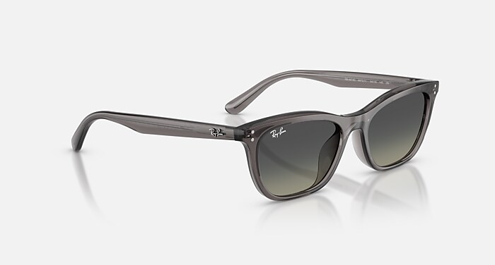 【美品】Ray-Ban クリアグレーレンズ サングラス レイバン公式ストア】 Ray-Ban® RB4474D サングラス | 透明
