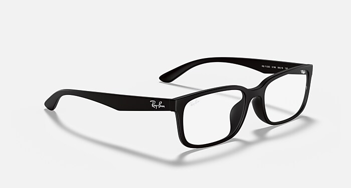 Ray-Ban ブラック チタンフレーム メガネ レイバン公式ストア】 Ray-Ban® RB7123D メガネ | ブラック