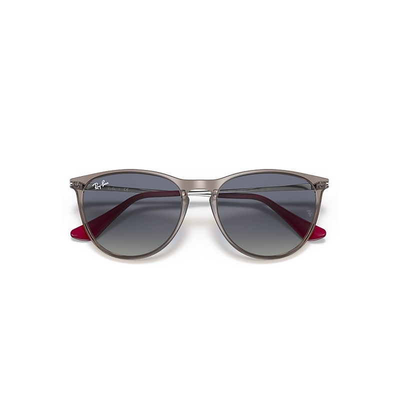Ray-Ban Erika Kids Sunglasses Gunmetal Frame Grey Lenses 50-15