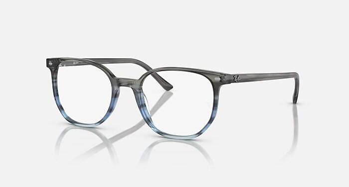 NWT Rxable Composer CPE103 Grey Stripe Unisex Eyeglass Frames NEW Composer CPE 103 Grey Stripe Eyeglasses No case 52/19  main image 2