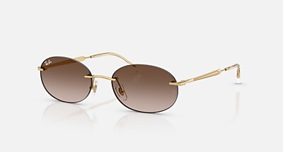 Ray-Ban ゴールドフレーム サングラス レイバン公式ストア】 Ray-Ban® RB3767 サングラス | アリスタゴールド