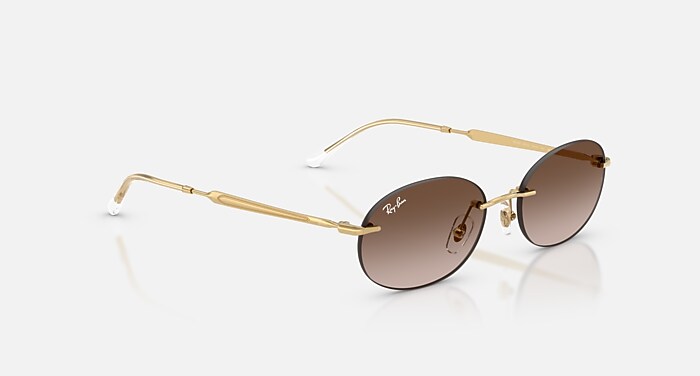 Occhiali da sole vintage Ray-Ban con montatura in oro | Acquisti