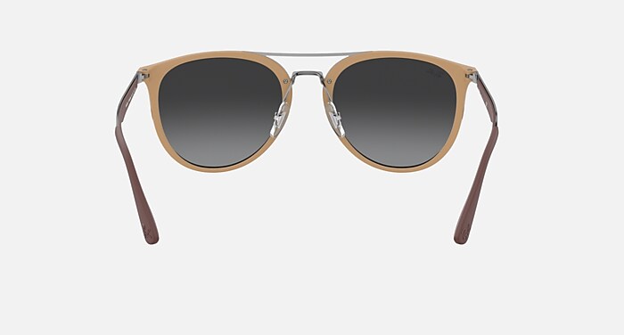 RB4285 Sunglasses in Beige and Grey Gradient Mirror - RB4285  display picture 3