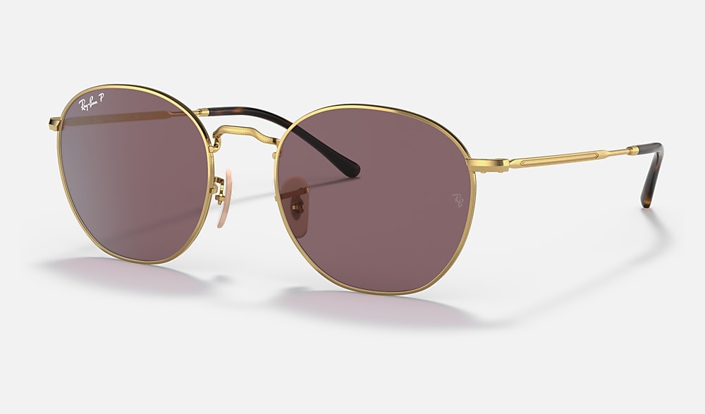 ROB Sunglasses in Arista Gold and Dark Violet - RB3772 | Ray