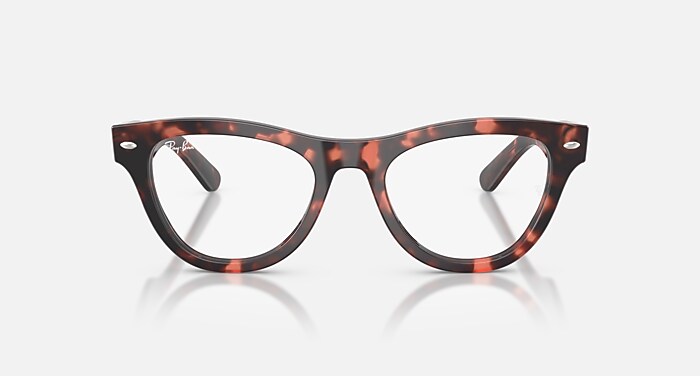 Ray’s ページ RB8954 OPTICS Eyeglasses with Transparent Light Blue Frame