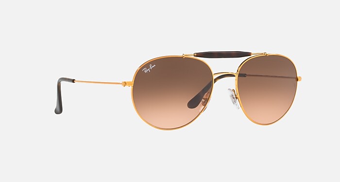 RB3540 Sunglasses in Light Bronze and Pink/Brown - RB3540