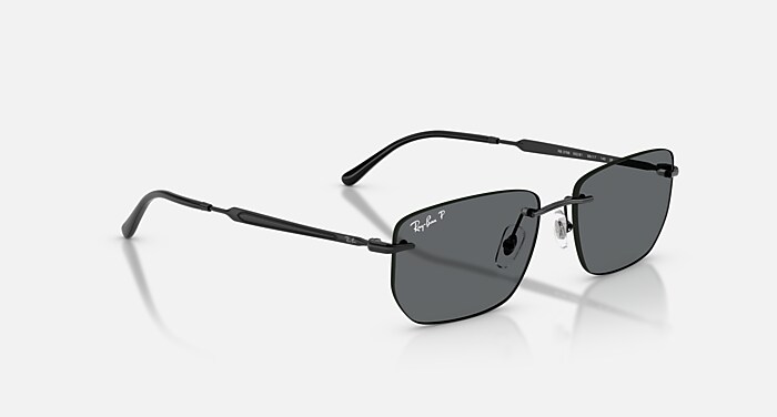 大人気☆レイバン☆サングラス☆INNERVIEW☆B&L☆W1436☆ブラック！ Ray-Ban（レイバン） Ray Ban RB4392D 601/87 66 サングラス ブラック