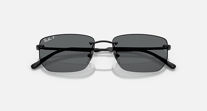 Ray-Ban Sunglasses Unisex Rb3768 - Black Frame Grey Lenses 56-17 Polarized