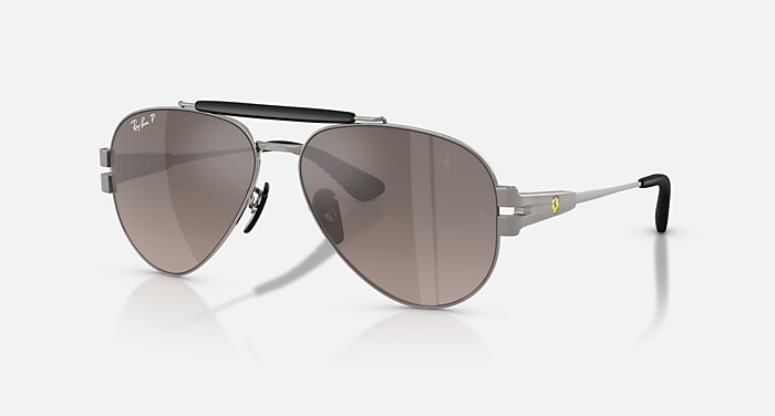 RB3762M SCUDERIA FERRARI COLLECTION Sunglasses in Black and