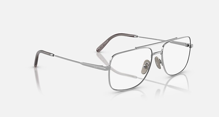 WILLIAM TITANIUM OPTICS Eyeglasses with Silver Frame - RB8797