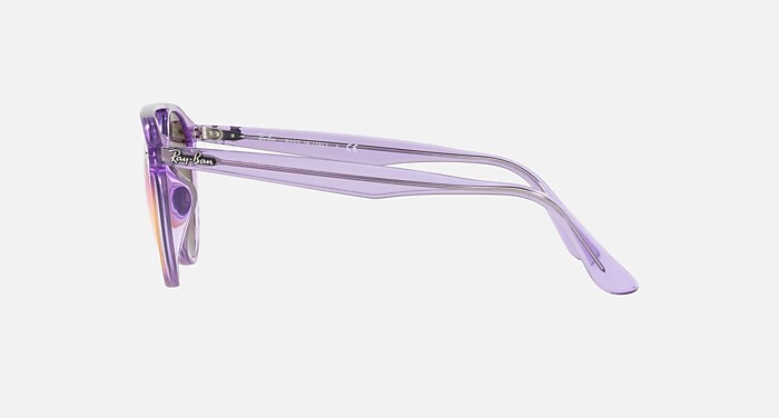 RB4279 Sunglasses in Violet and Orange Gradient Mirror - RB4279F