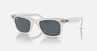 RayBan 浅蓝色条纹照片 蓝色 纯色