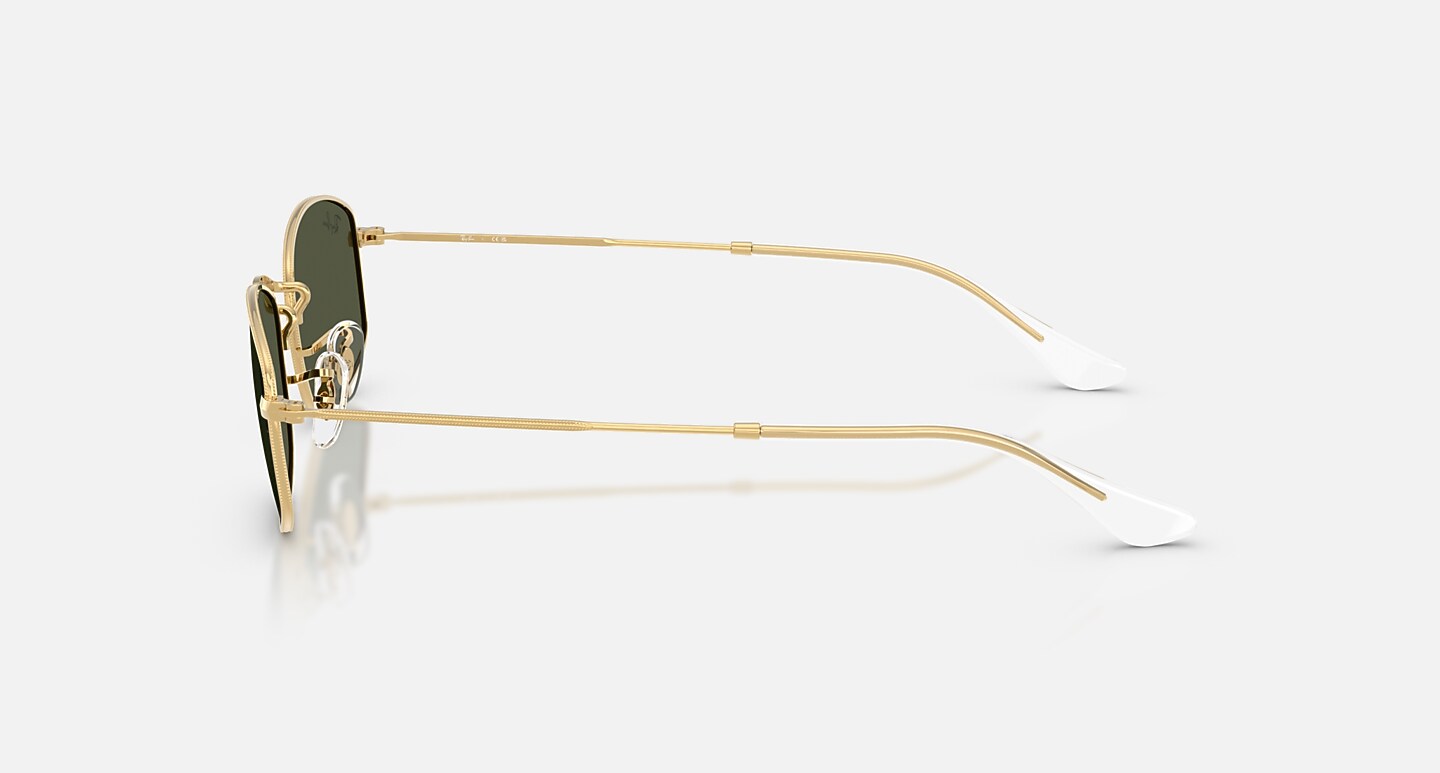 Ray-Ban Sunglasses Unisex Rb3832 - Arista Gold Frame Green Lenses 52-21