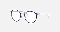 RayBan 红紫色搭银色; 银色 null