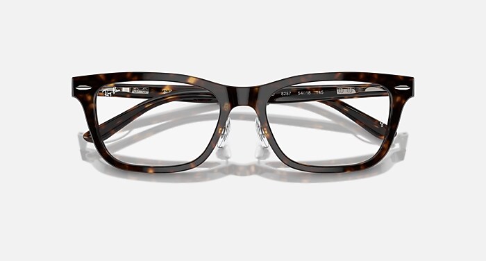 【未使用級】Ray-Ban・レイバン・偏光レンズ・サングラス・66◻︎15 145 レイバン公式ストア】 Ray-Ban® RB5426D OPTICS メガネ | ハバナ