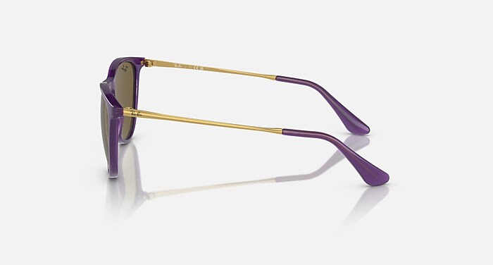 ERIKA KIDS Sunglasses in Opal Violet and Dark Brown