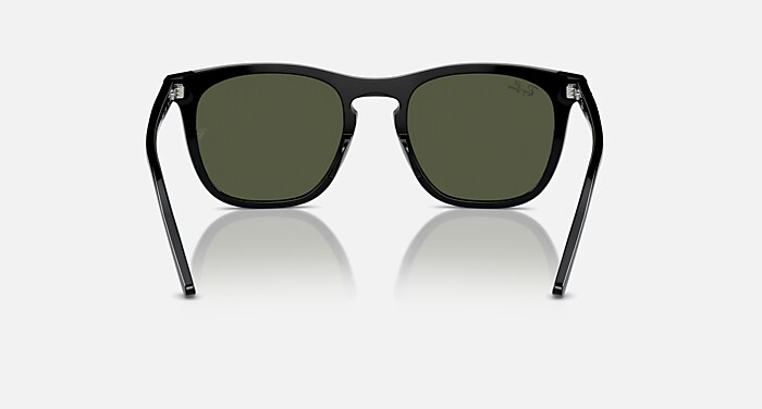 Ray-Ban Sunglasses Unisex Rb2210 - Transparent Light Brown Frame Green Lenses 53-21