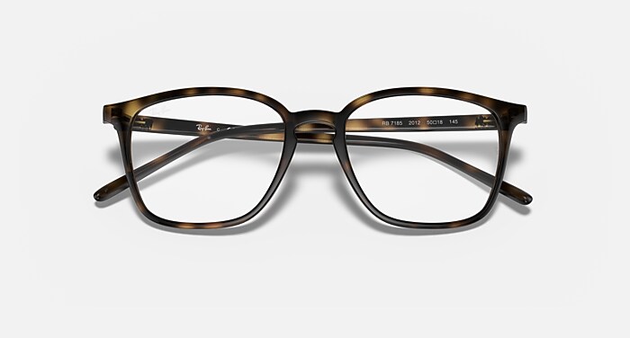 レイバン公式ストア】 Ray-Ban® RB7185 メガネ | ハバナ フレーム - RB7185