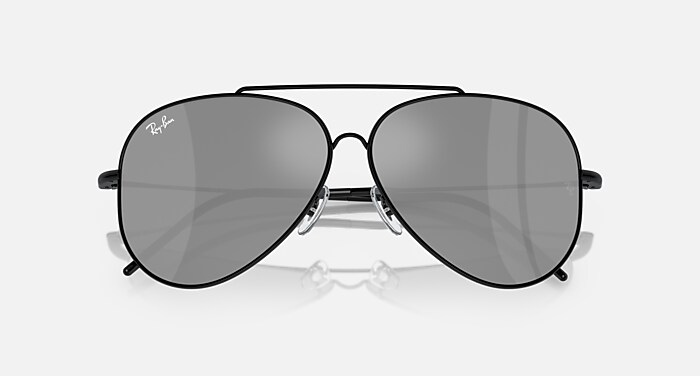 Ray-Ban Silver Aviator Sunglasses with Black Case Ray-Ban | Accessories | Rayban Silver Aviator Sunglasses  main image 3