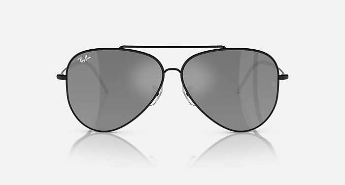 AVIATOR REVERSE Sunglasses in Black and Silver - RBR0101S  display picture 1