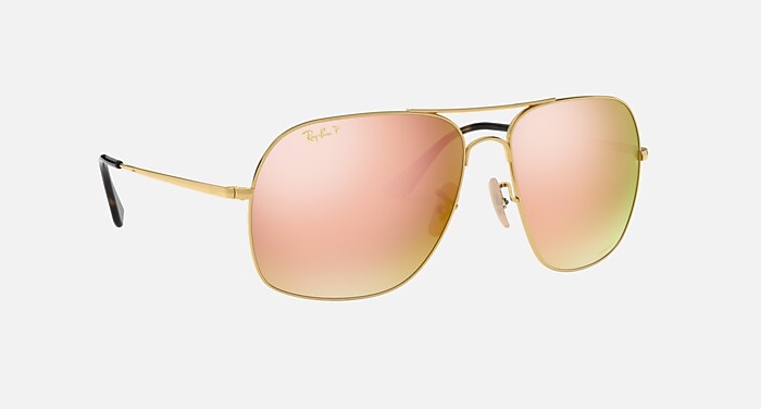 rayban RB3587-ch サングラス RB3587CH CHROMANCE Sunglasses in Gunmetal and Green