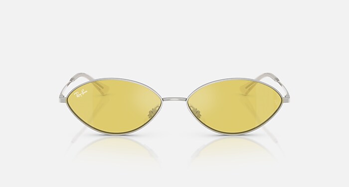 Ray-Ban Sunglasses Unisex Kai Bio-based - Pale Gold Frame Grey Lenses 59-15