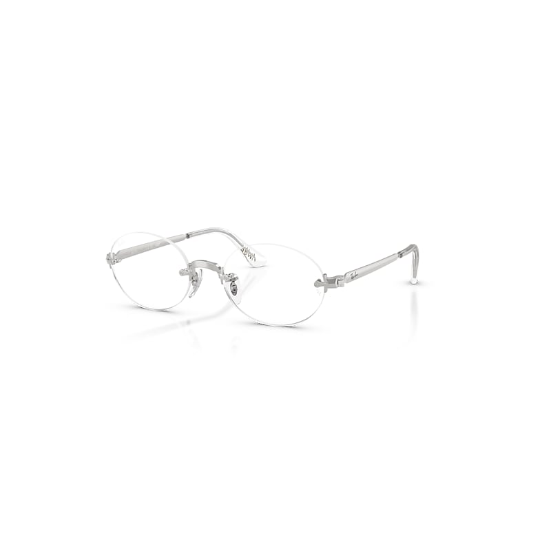 Ray-Ban Eyeglasses   Optics By A$Ap Rocky - Silver Frame Clear Lenses Polarized 54-20, RB3929V