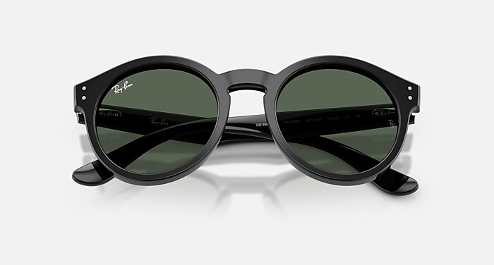 Ray-Ban Sunglasses Unisex 2180 Reverse - Opal Beige Frame Blue Lenses 52-22